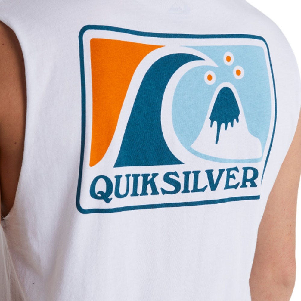 Mens Mellow Bubble Mod T-Shirt In White