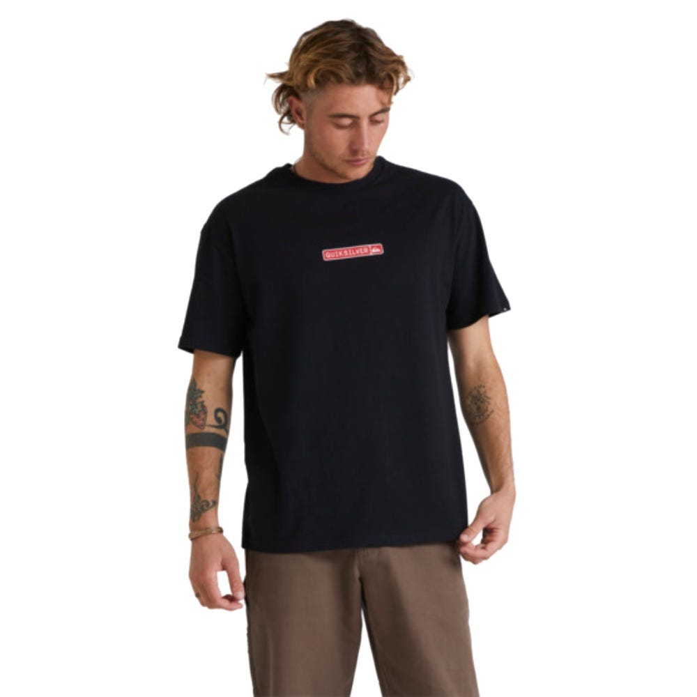 Mens Saturn Performer T-Shirt In Black