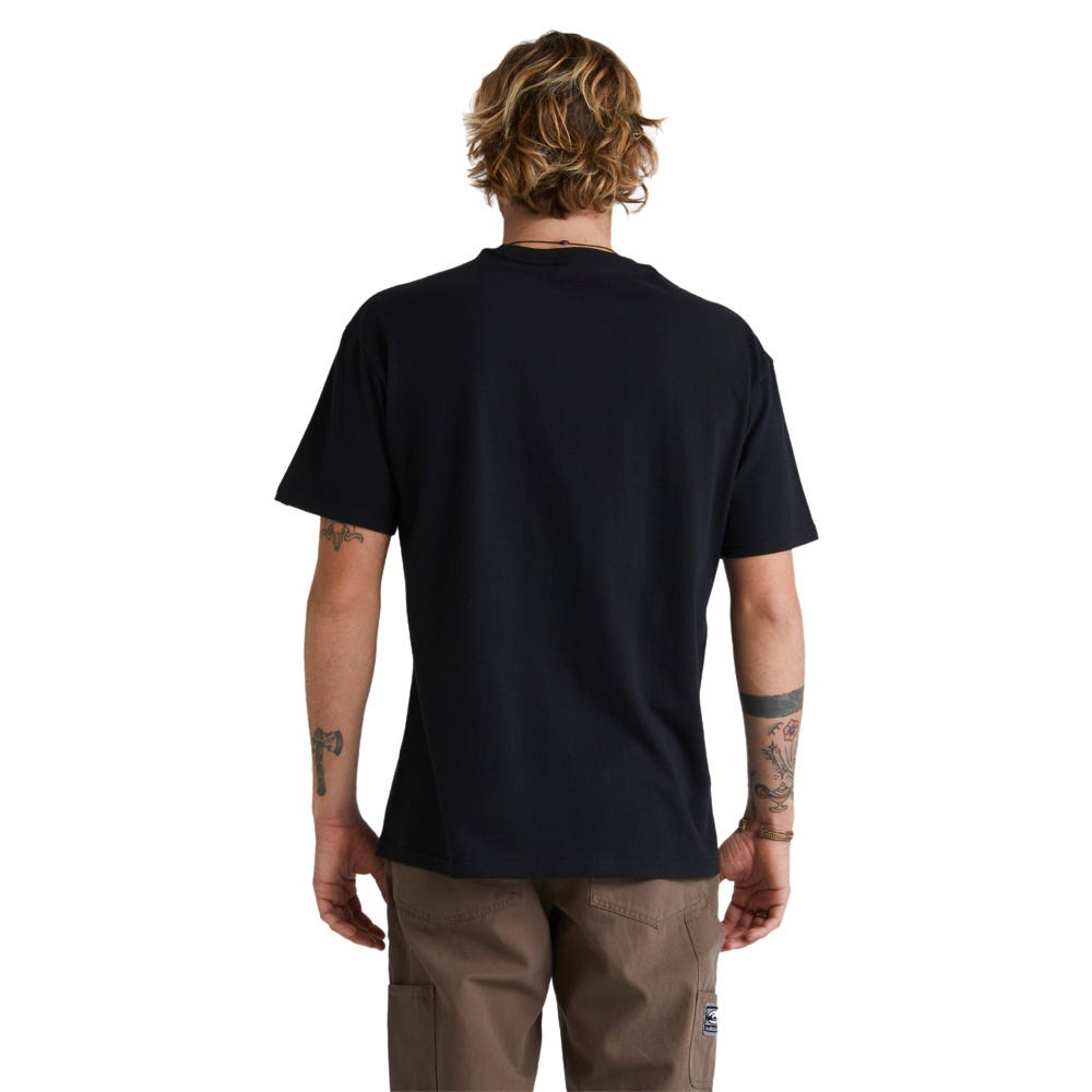 Mens Saturn Performer T-Shirt In Black