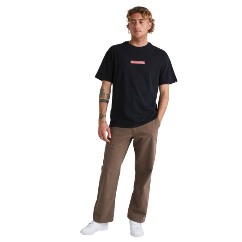Mens Saturn Performer T-Shirt In Black