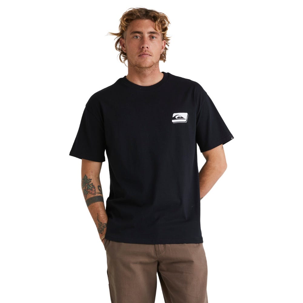 Mens Saturn Reflex T-Shirt Black