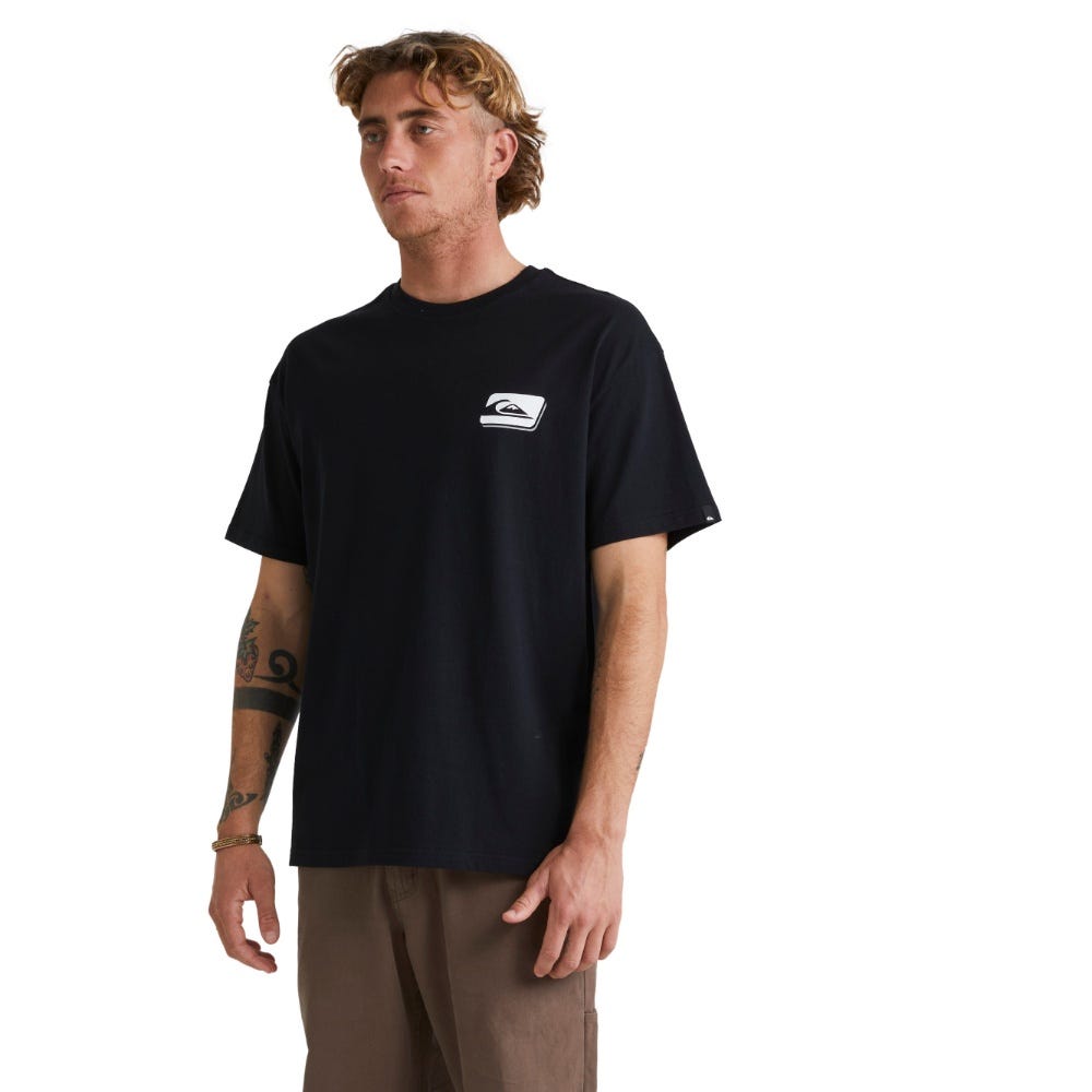 Mens Saturn Reflex T-Shirt Black