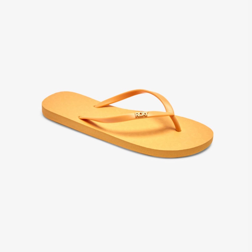 Roxy Viva Flip-Flops In Yellow