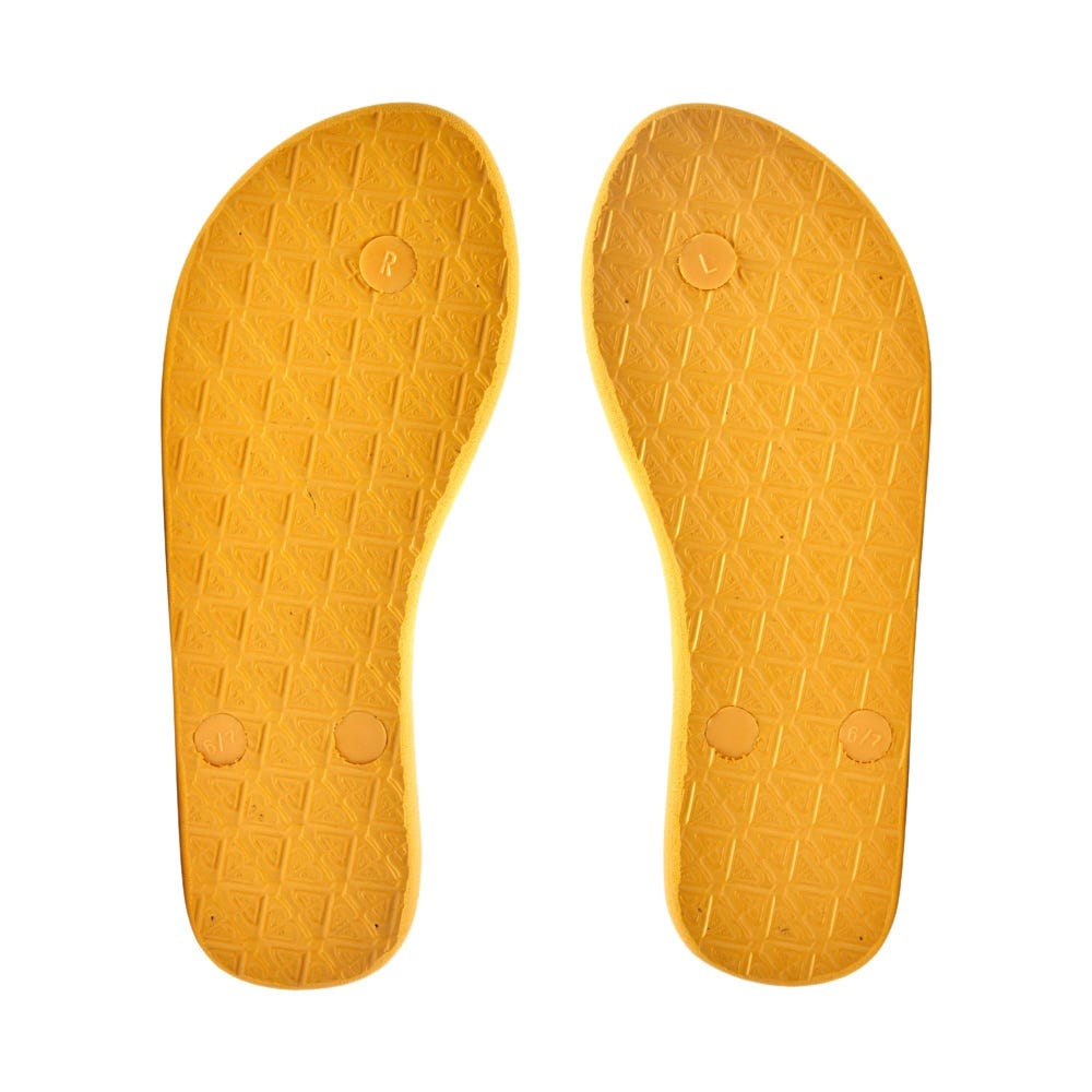 Roxy Viva Flip-Flops In Yellow