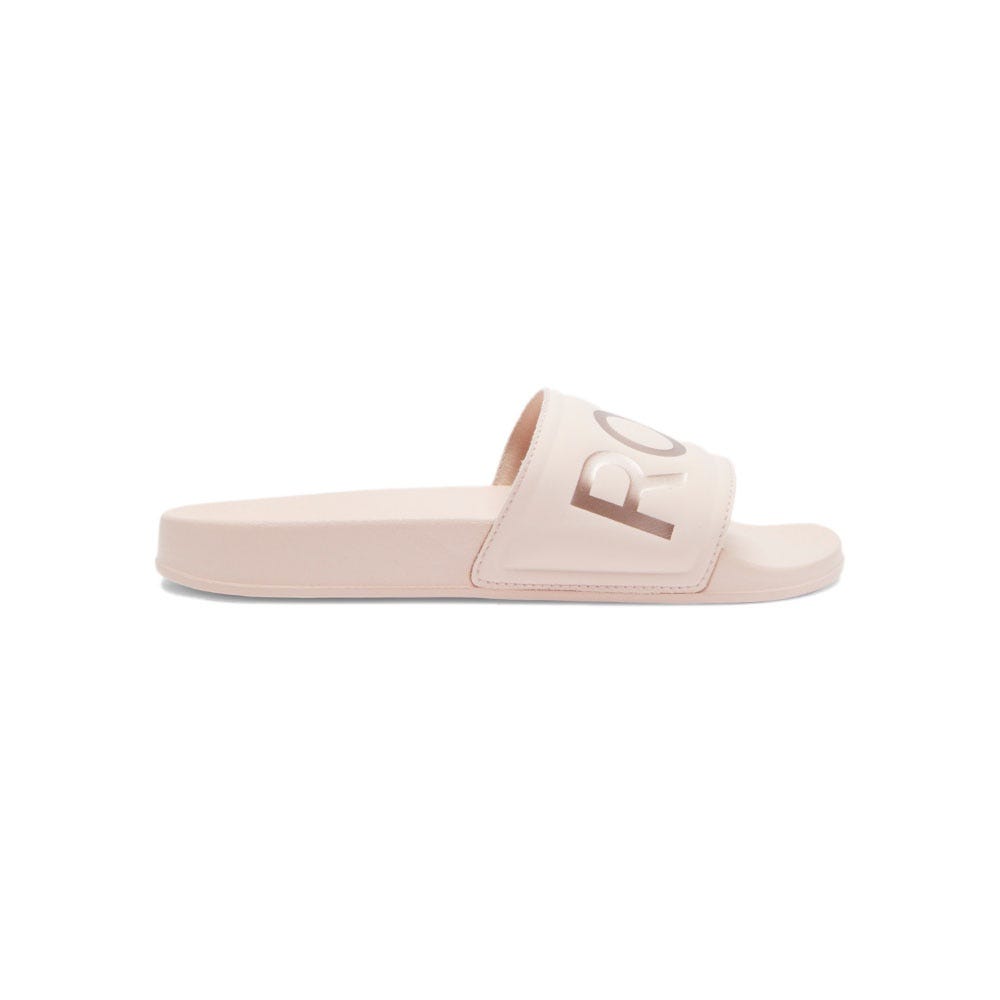 Womens Slippy Slider Sandals In Novelle Peach