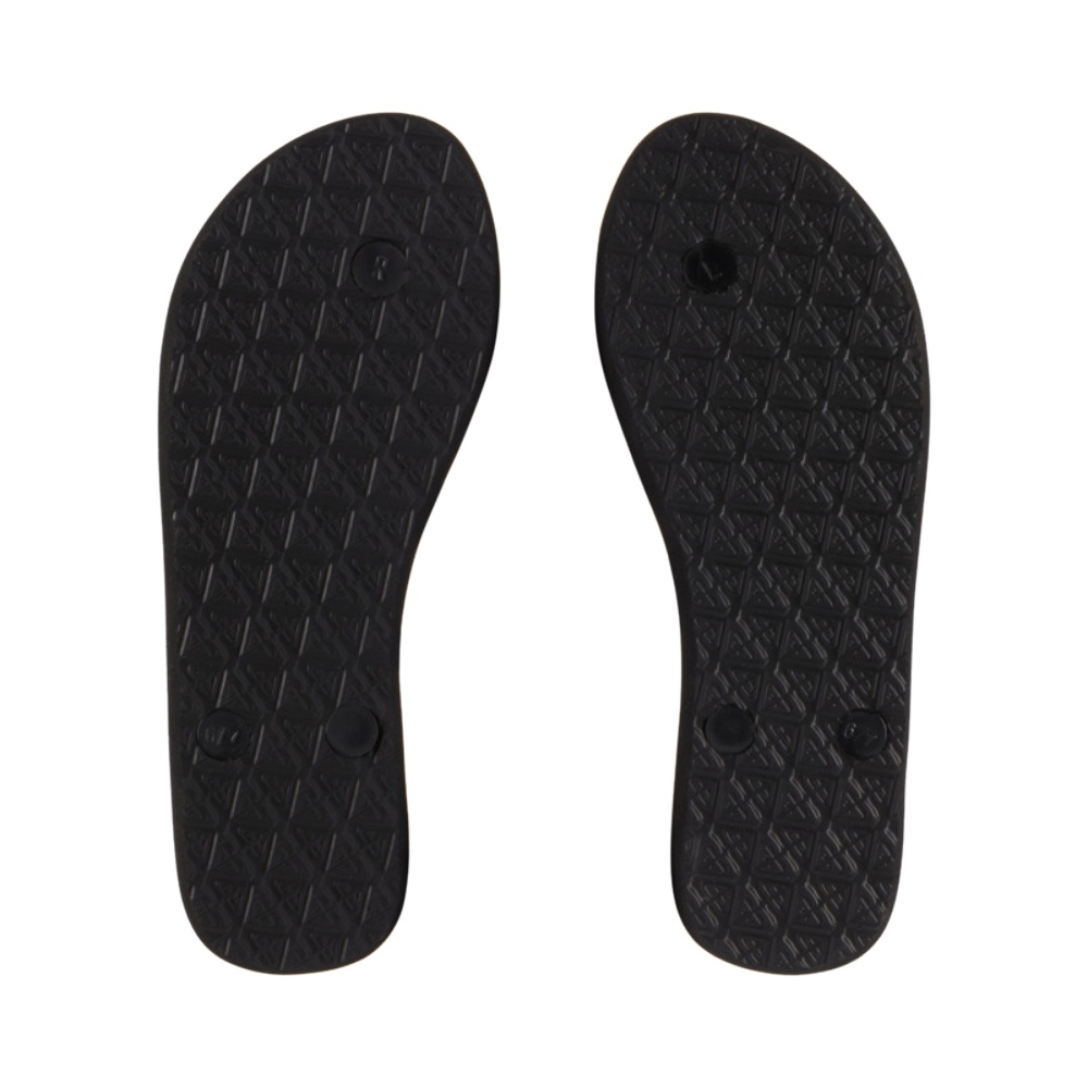 Womens Viva Stamp Flip-Flops In Black/Floral