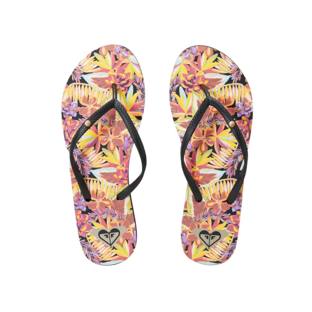 Womens Bermuda Sandals In Black/Burnt Henna/Olive Night