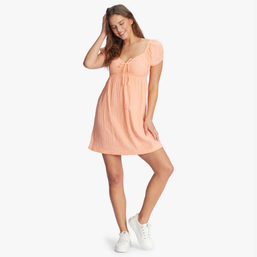 Womens Clearwater Cove Mini Dress In Papaya Punch