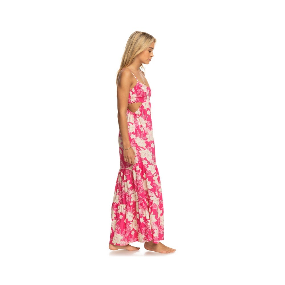 Womens Hot Tropics Maxi Dress In Anthracite Floral Daze
