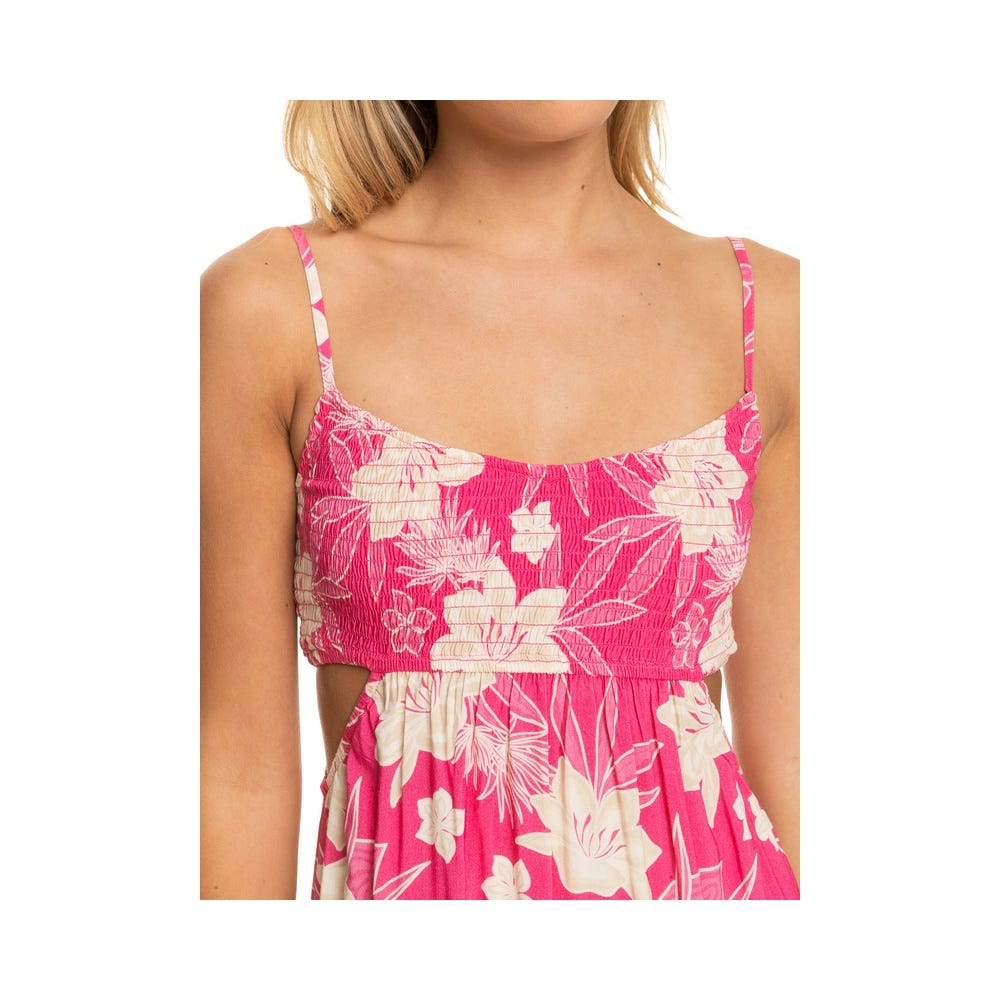 Womens Hot Tropics Maxi Dress In Anthracite Floral Daze