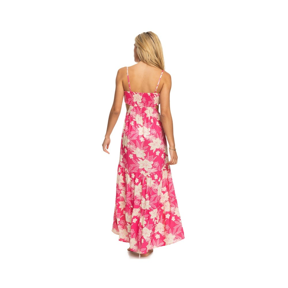 Womens Hot Tropics Maxi Dress In Anthracite Floral Daze