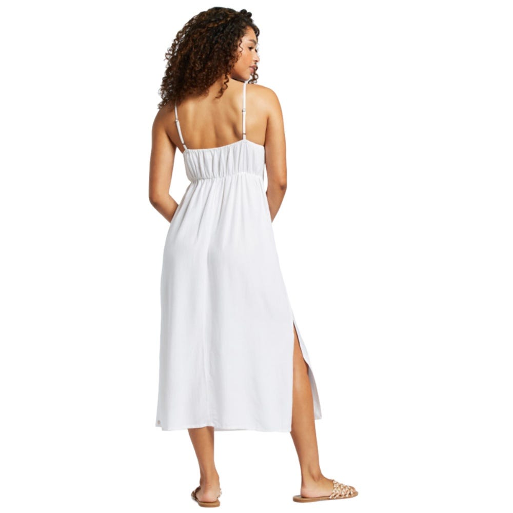 Womens Sweetest Step Midi Dress In Snow White