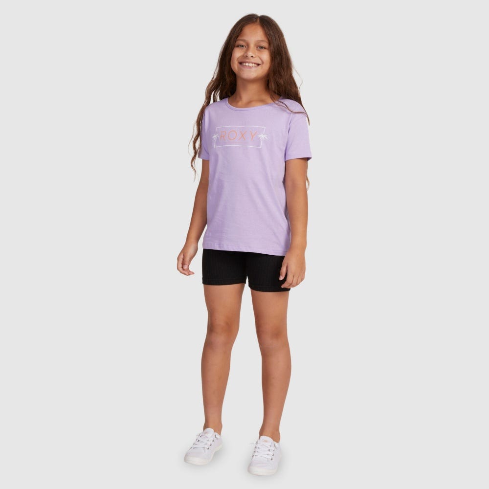 Girls 4-16 Day And Night T-Shirt in Purple