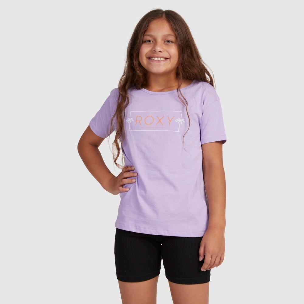 Girls 4-16 Day And Night T-Shirt in Purple