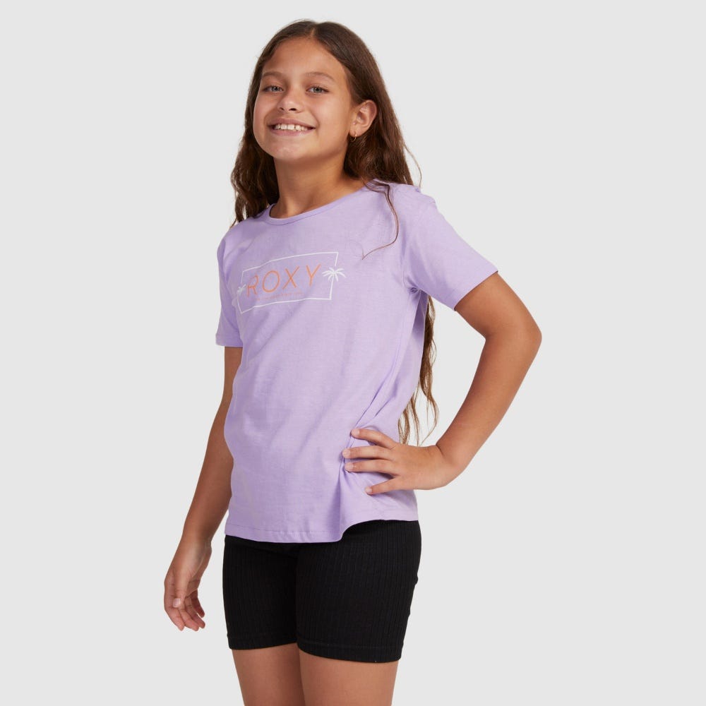 Girls 4-16 Day And Night T-Shirt in Purple