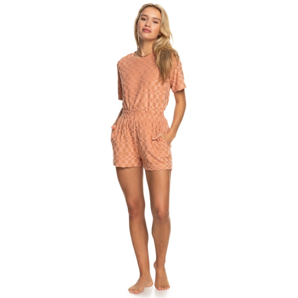 Womens Getaway Time Towelling Shorts