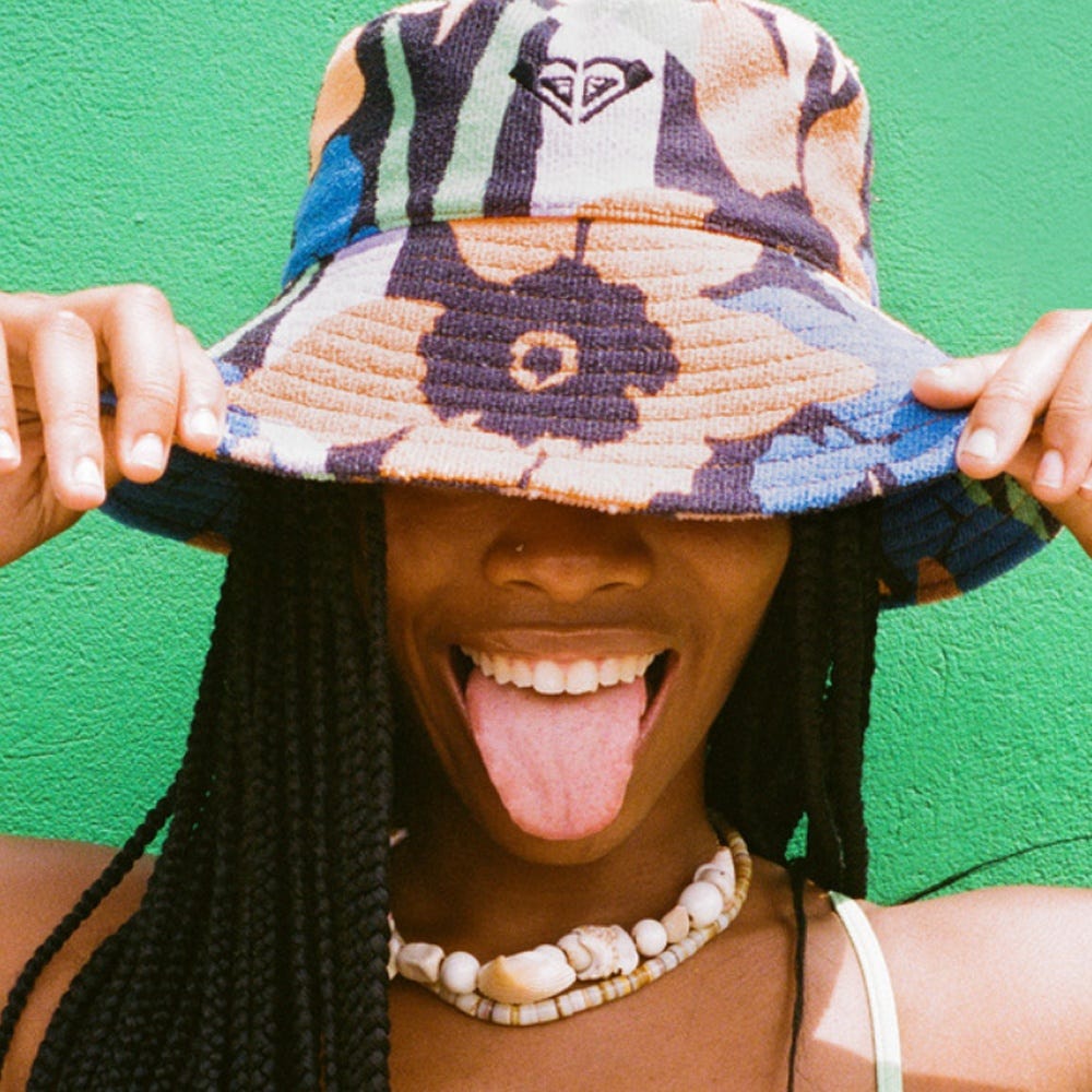 Womens Mango Passion Bucket Hat