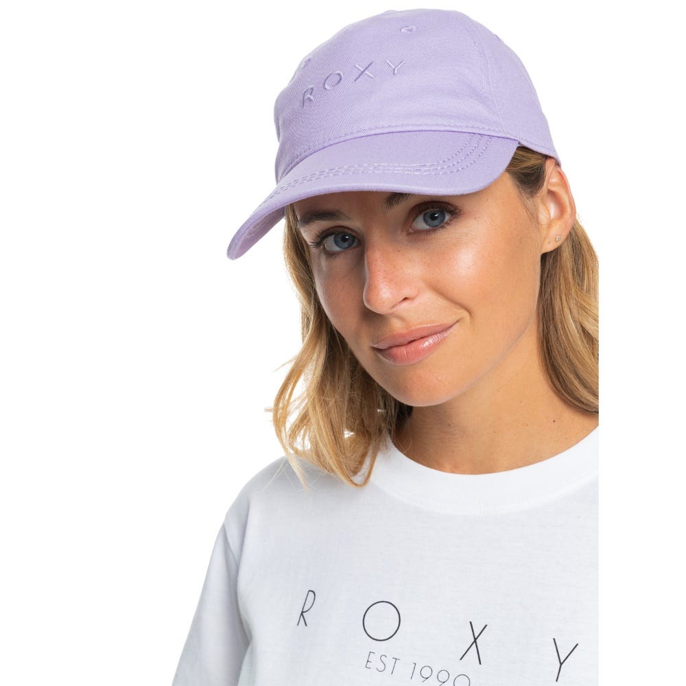 Womens Dear Believer Baseball Cap in Purple