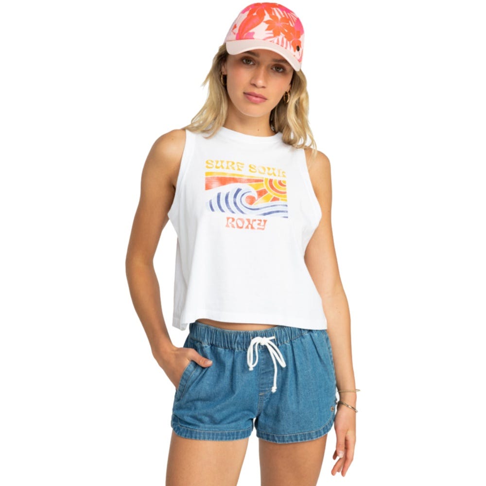 Womens Beautiful Morning Trucker Cap In Pale Dogwood Lhibiscus