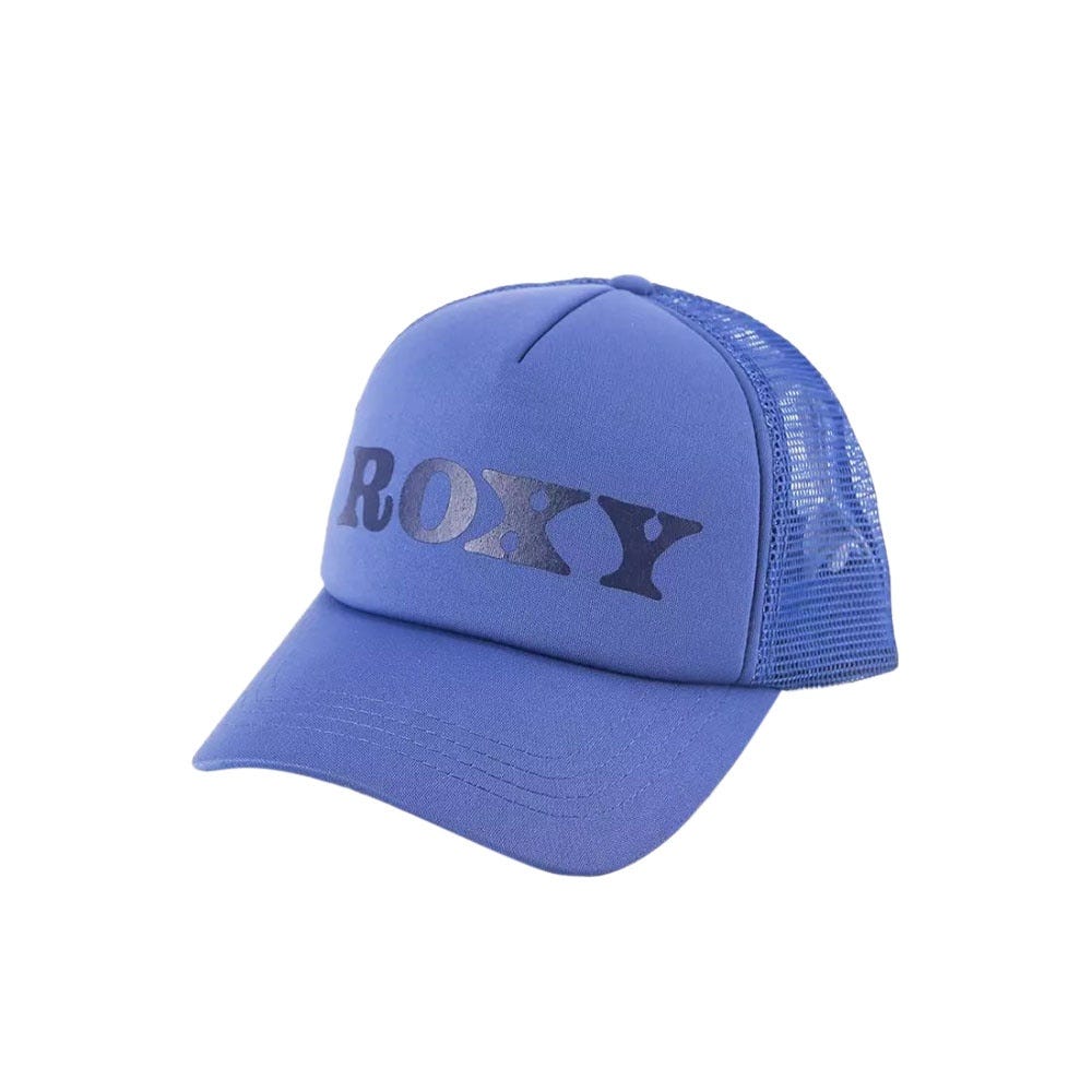 Womens Happy Hippy Trucker Cap In Marlin