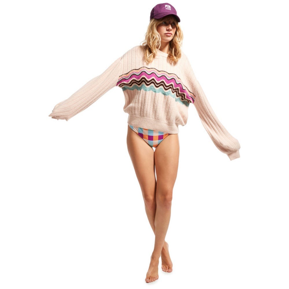 Womens Next Level Baseball Cap In Raspberry Radiance