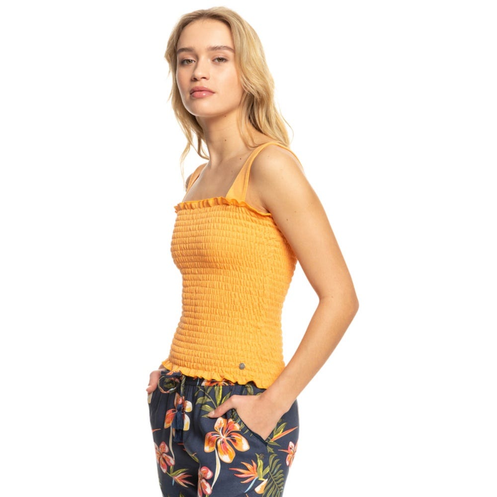 Womens Postcard To Home J Top In Mock Orange