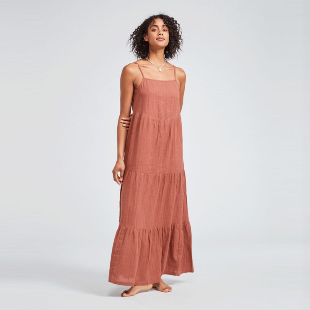 Womens Floral Way Maxi Dress