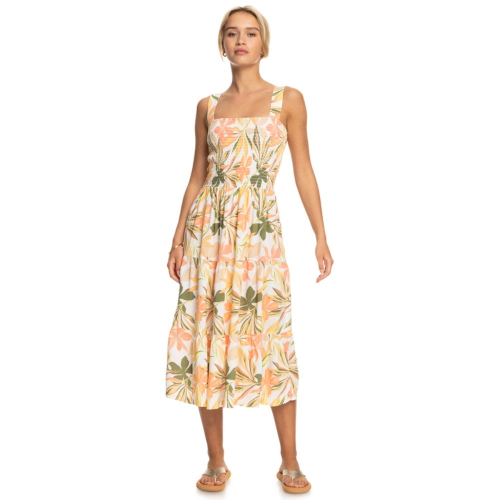 Womens Honeymoon Avenue Printed Midi Dress