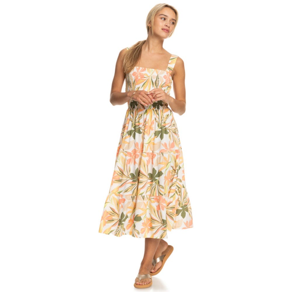 Womens Honeymoon Avenue Printed Midi Dress