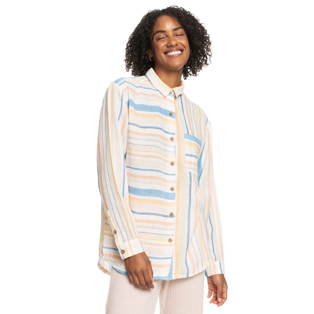 Womens Surf Odyssey Long Sleeve Shirt in Multi