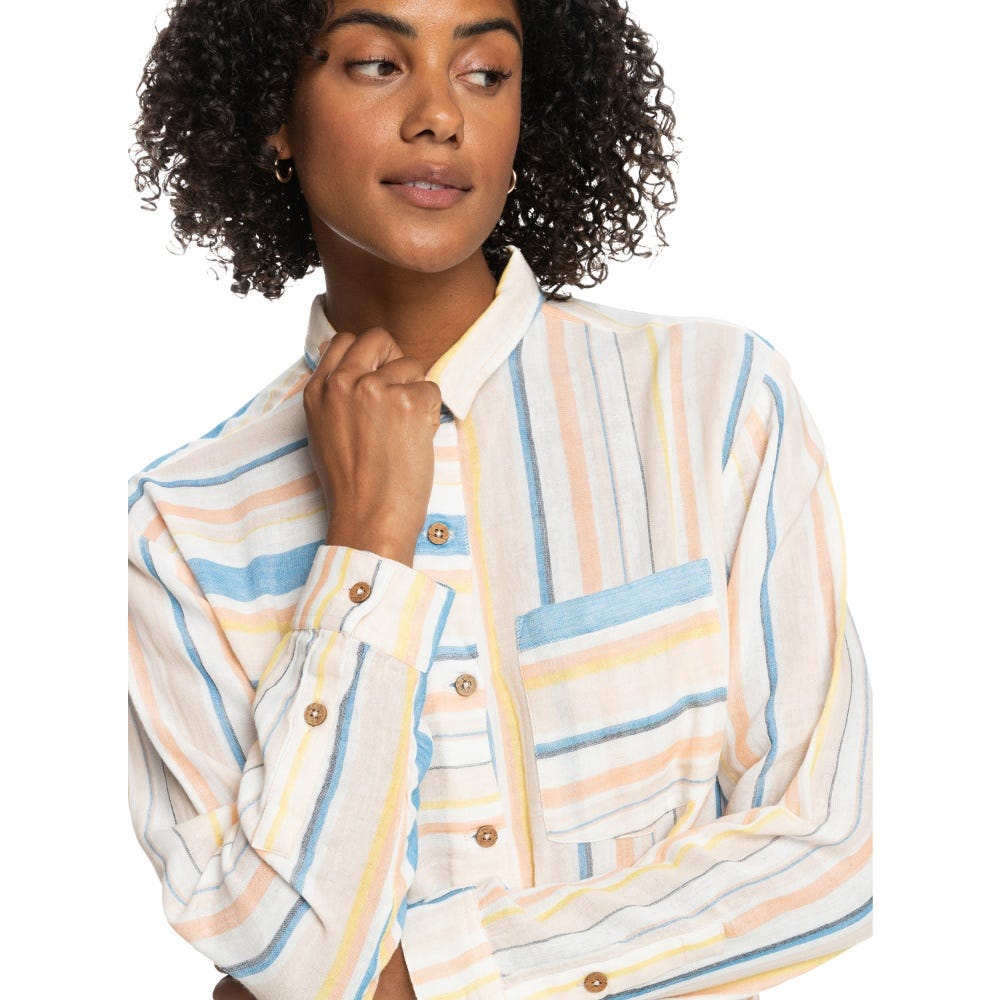 Womens Surf Odyssey Long Sleeve Shirt in Multi