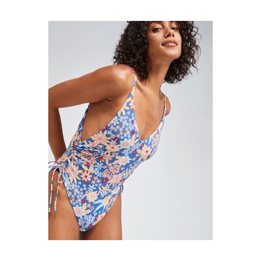 Womens Printed Beach Classics One-Piece Swimsuit