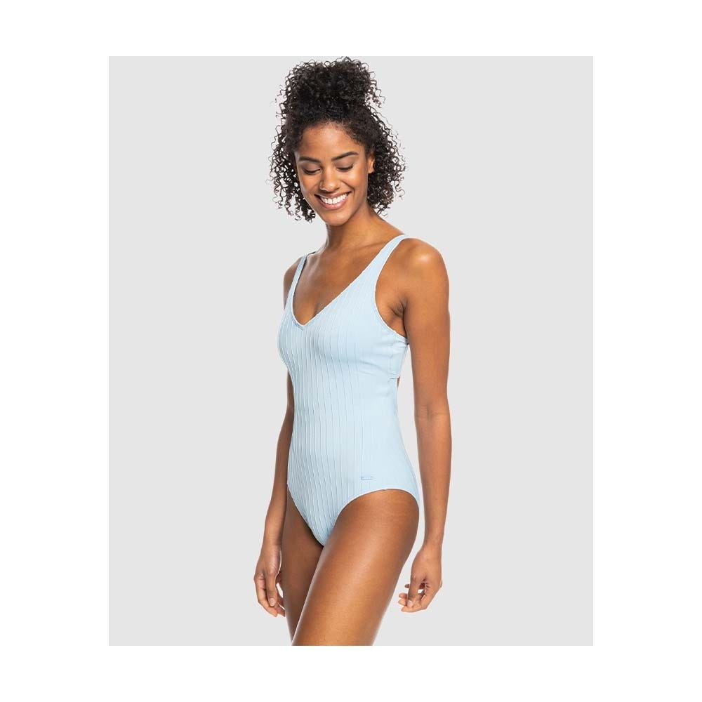 Womens Rib ROXY Love One-Piece Swimsuit