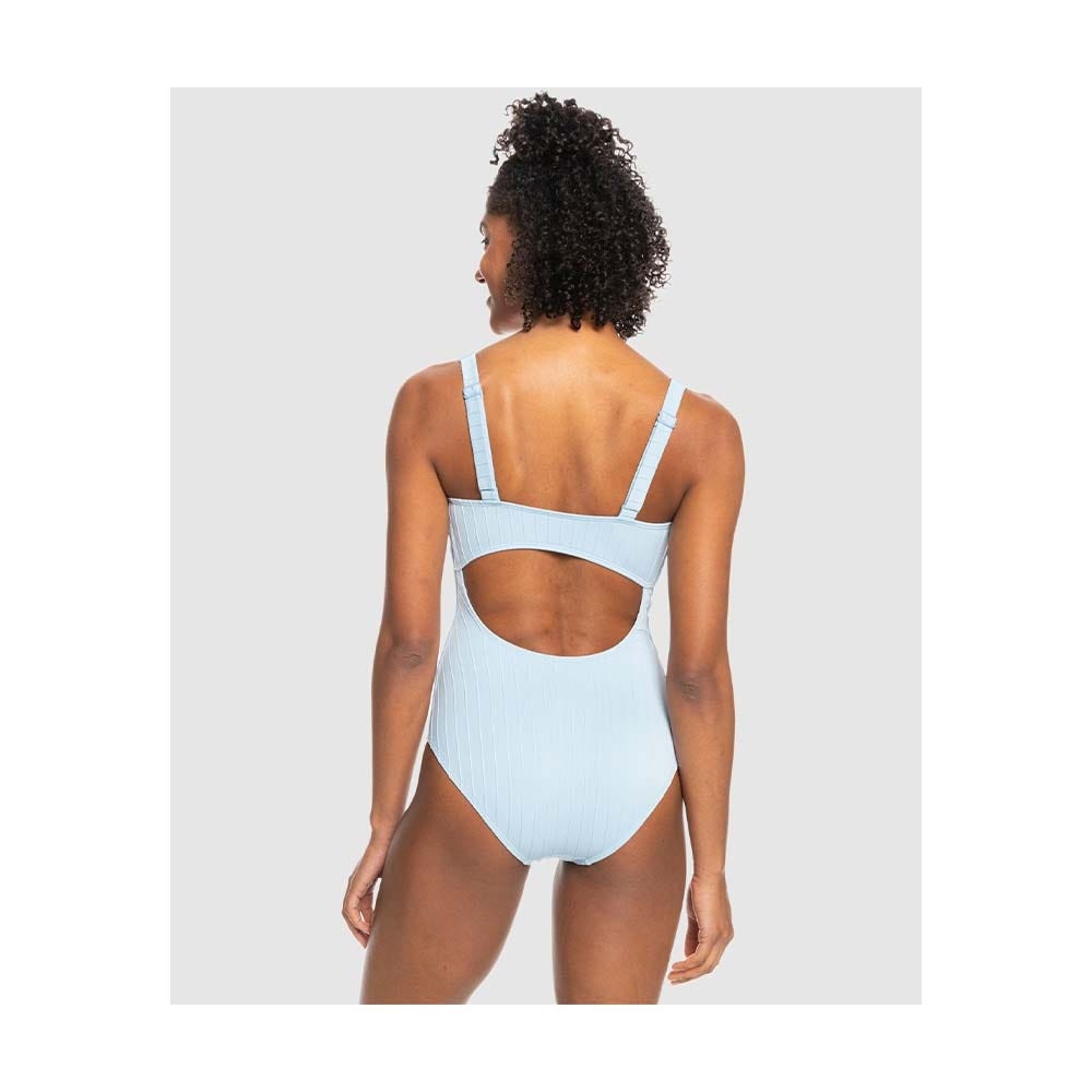 Womens Rib ROXY Love One-Piece Swimsuit