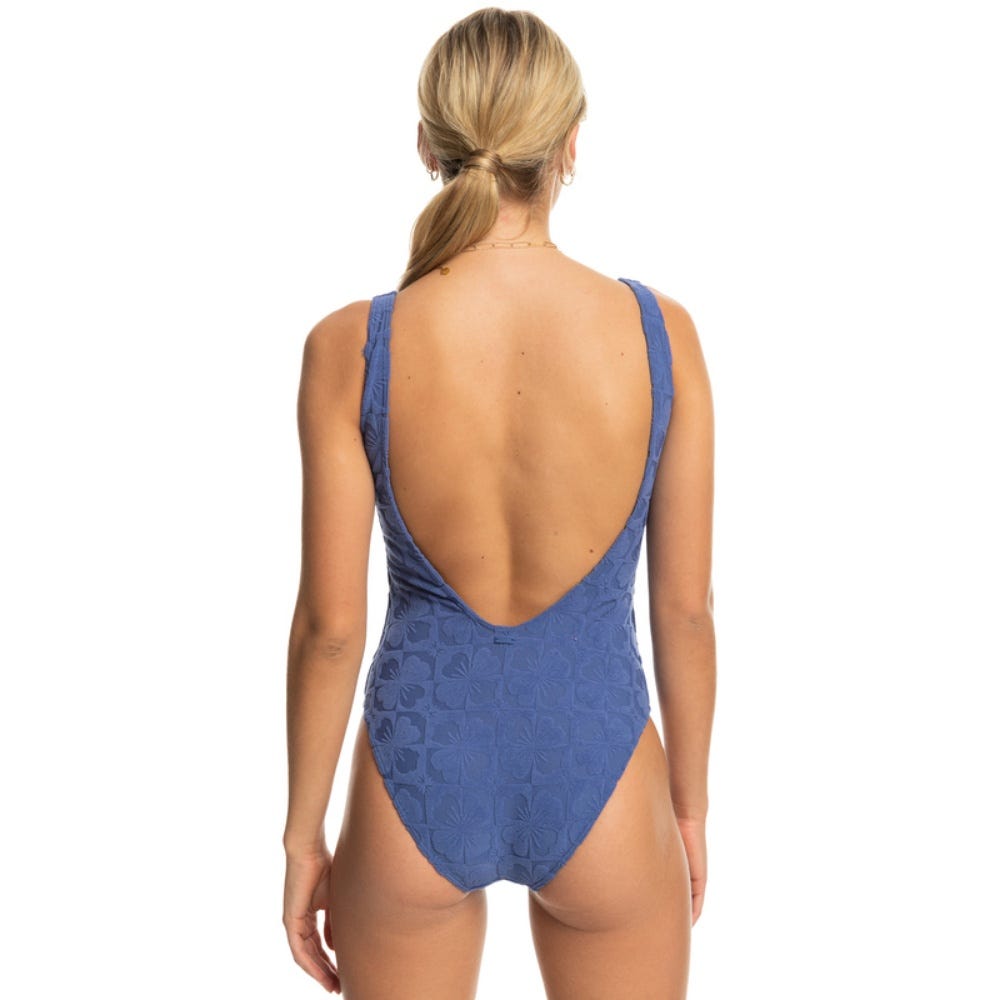 Womens Sun Click One-Piece Swimsuit In Marlin