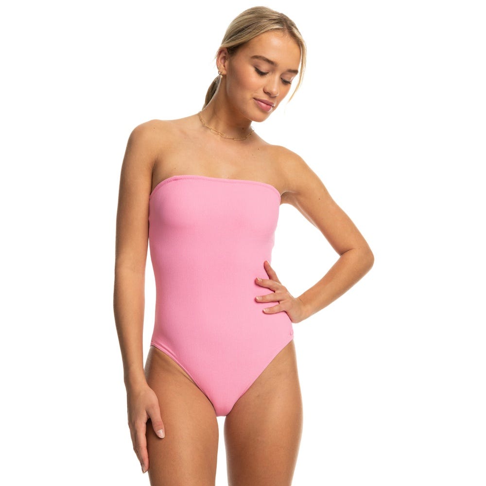 Womens Sun Click One-Piece Swimsuit In Sachet Pink