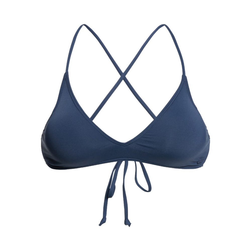Womens Beach Classics Triangle Bikini Top In Mood Indigo