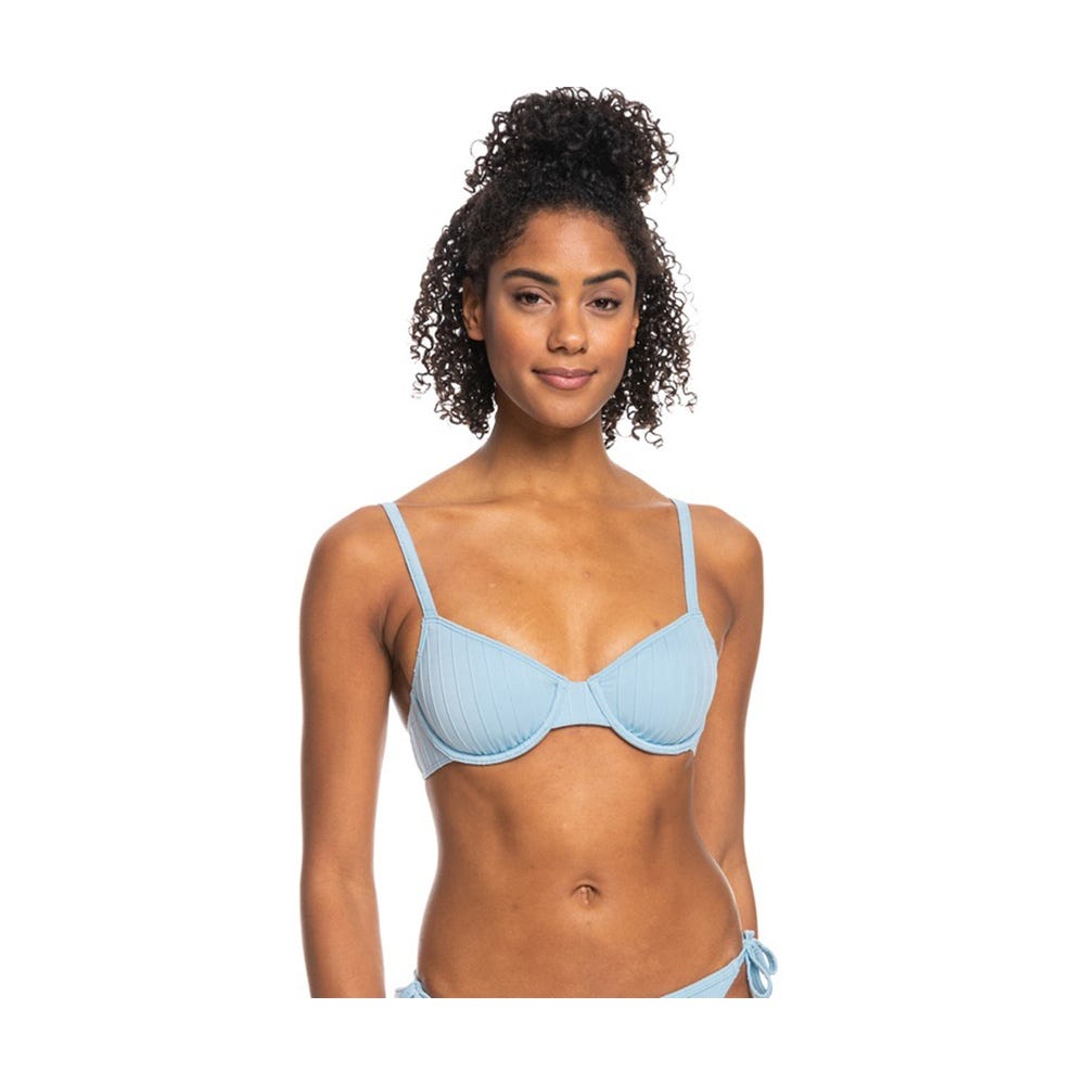 Womens Roxy Love The Muse Underwried Bra Bikini Top