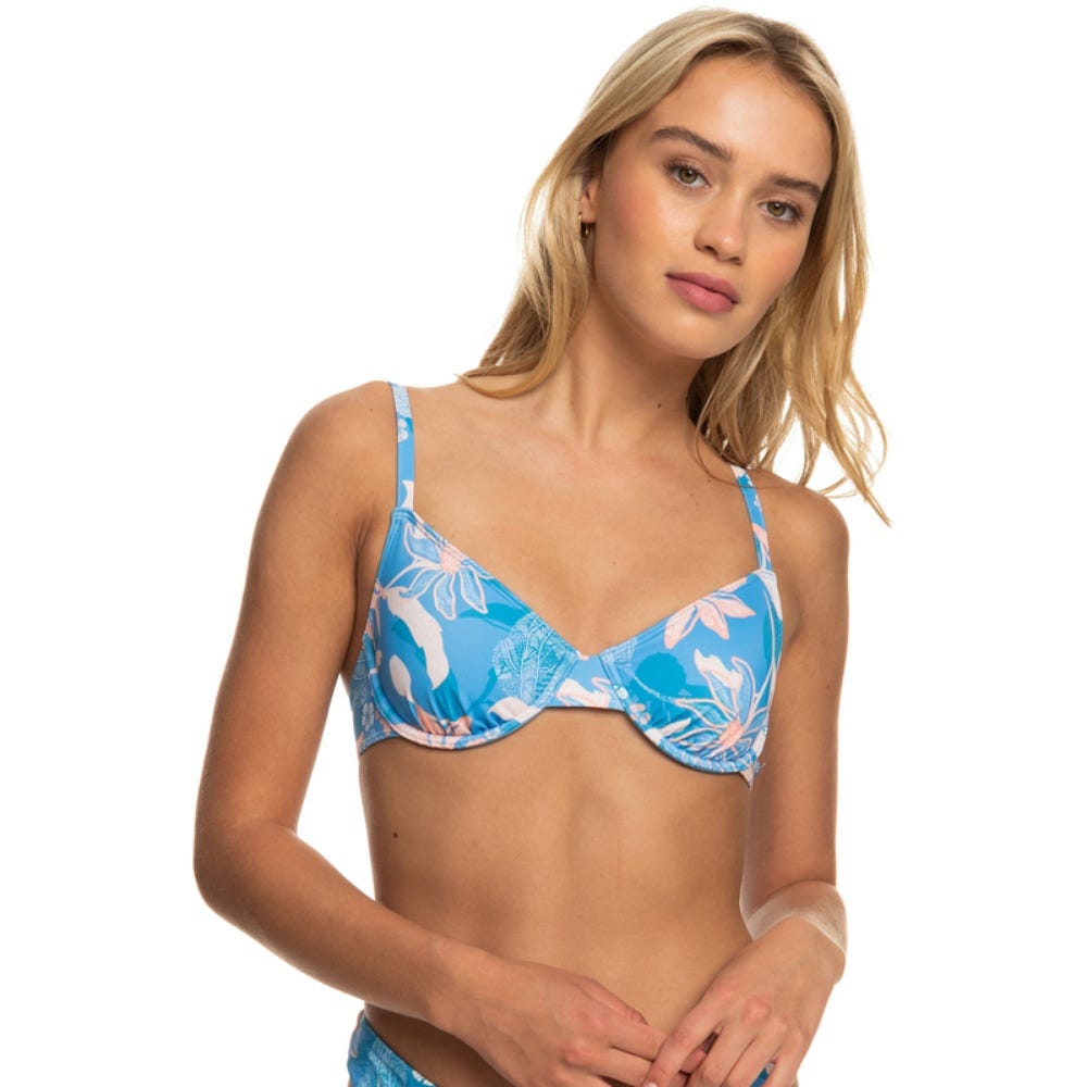 Womens ROXY Love The Muse Underwired Bra Bikini Top