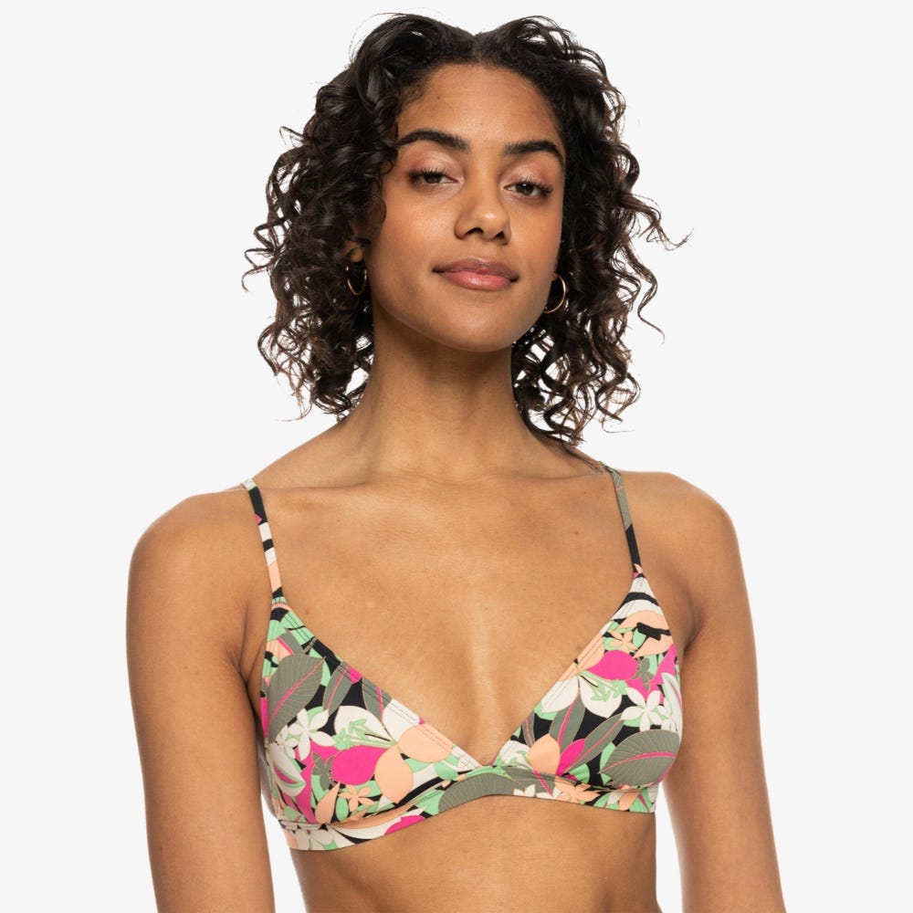 Printed Beach Classics Tri Bikini Top - Women