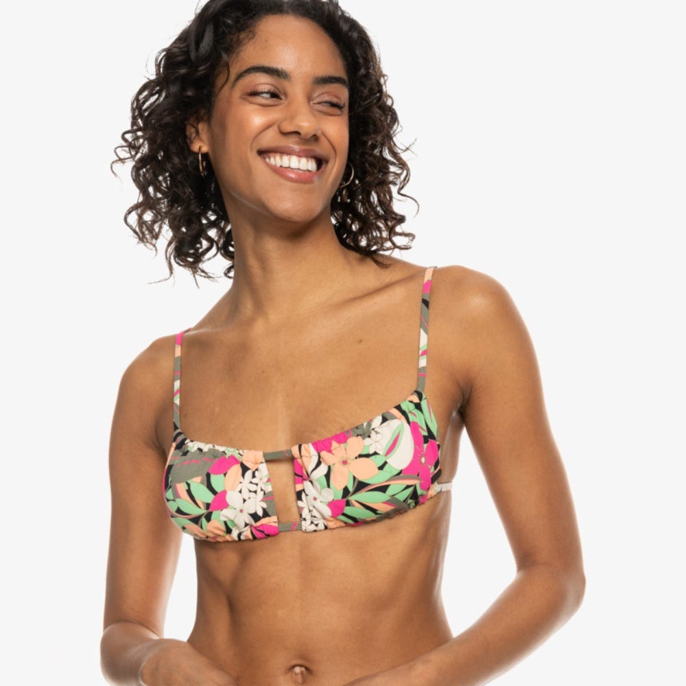 Printed Beach Classics Bralette Bikini Top - Women