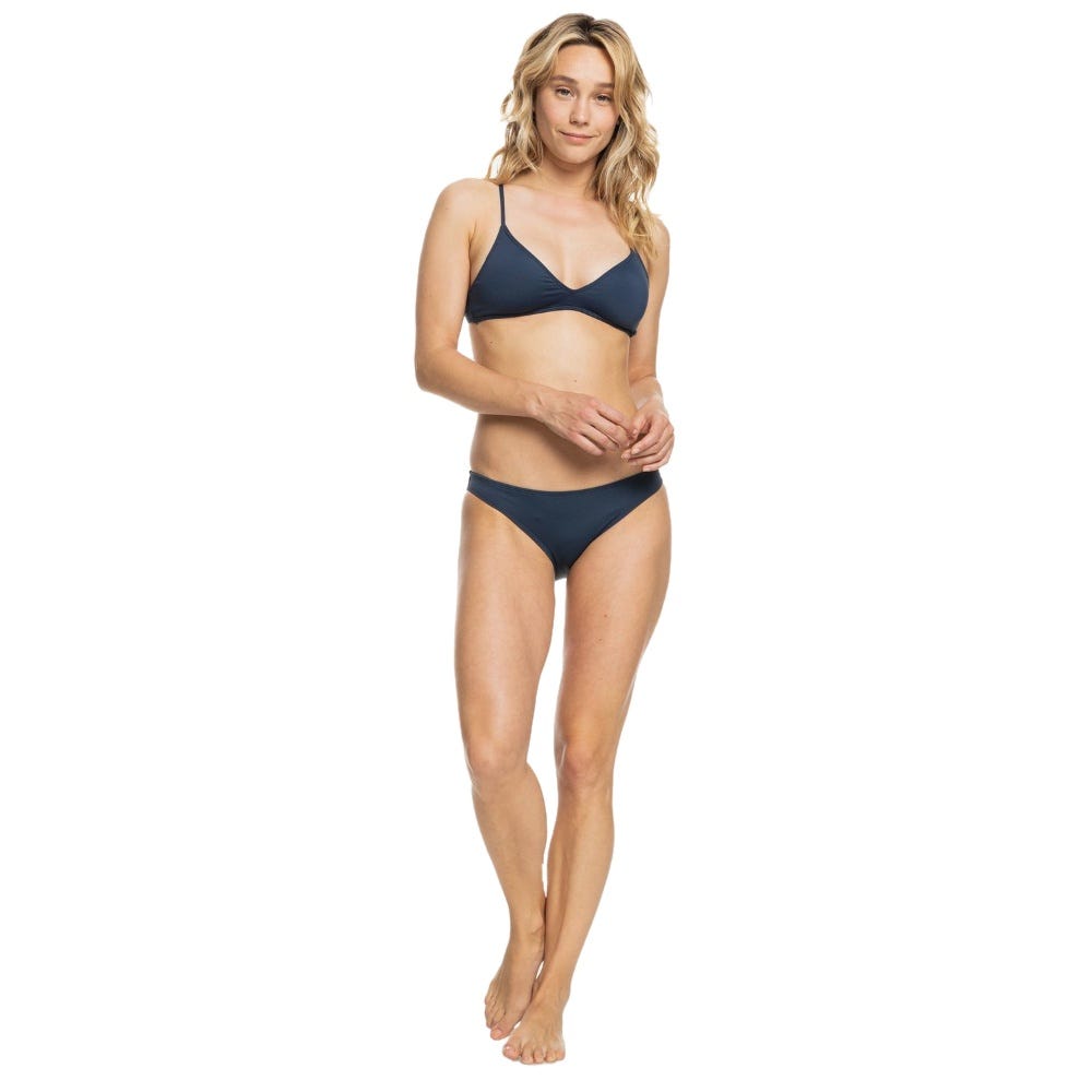 Womens Beach Classics Moderate Bikini Bottoms In Mood Indigo