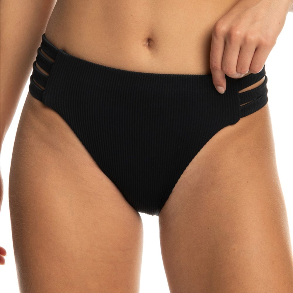 Womens Love The Rocker Hipster Bikini Bottoms In Anthracite