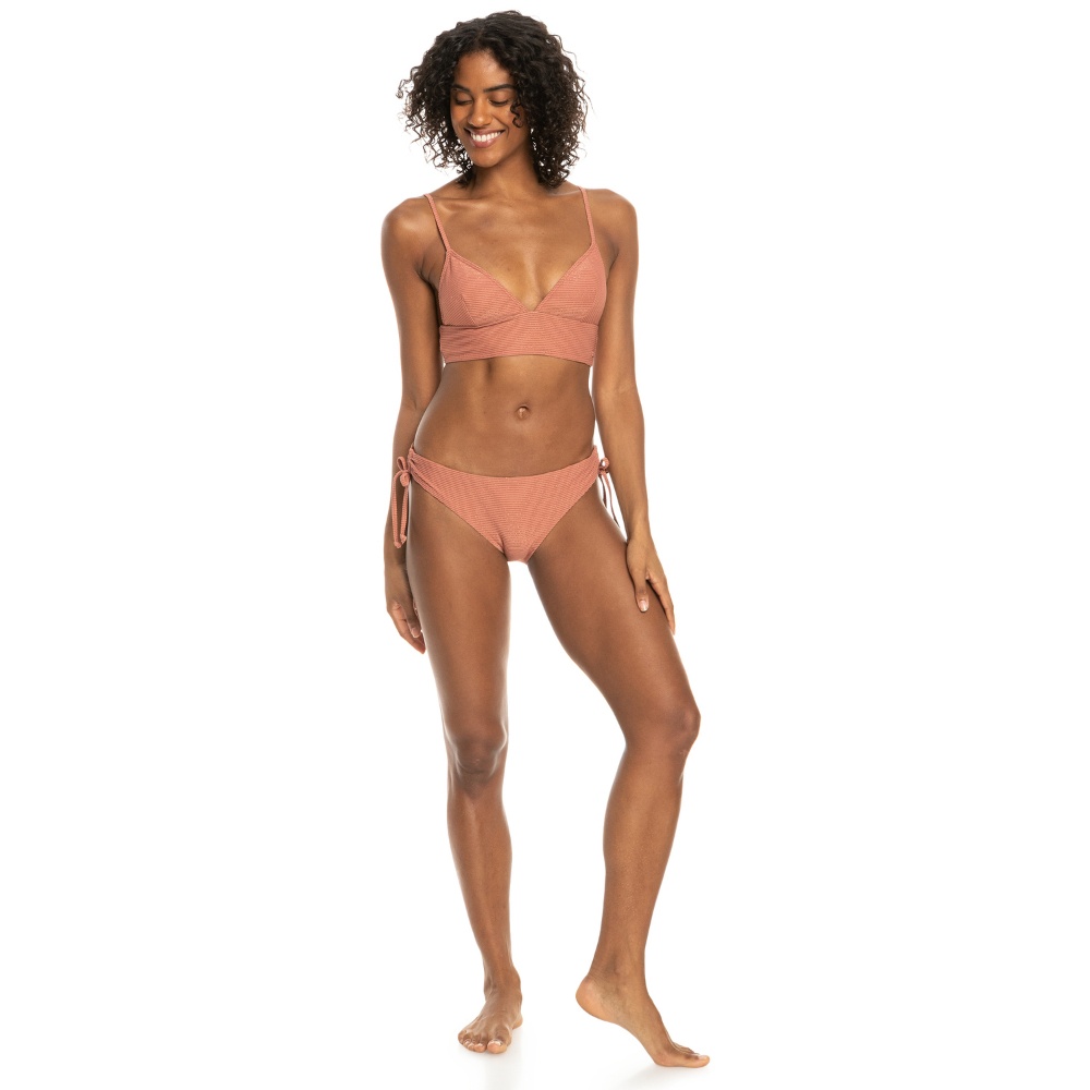 Womens Coconut Crew Hipster Bikini Bottoms In Cedar Wood