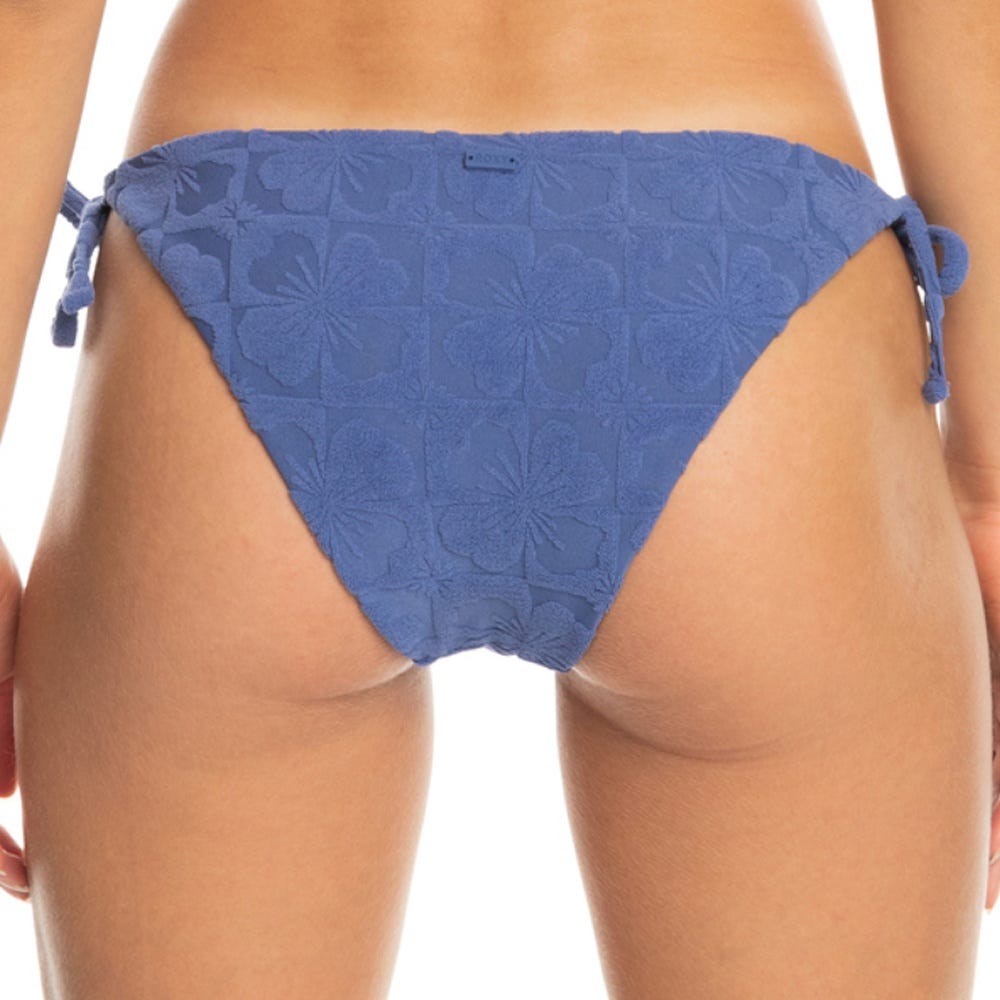 Womens Sun Click Tie-Side Bikini Bottoms In Marlin