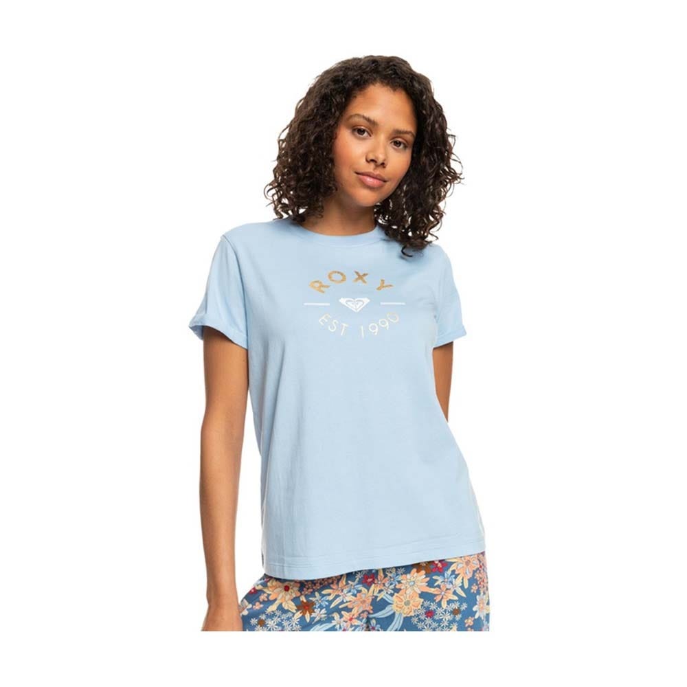 Womens Noon Ocean Corp J Tee In Cerulean