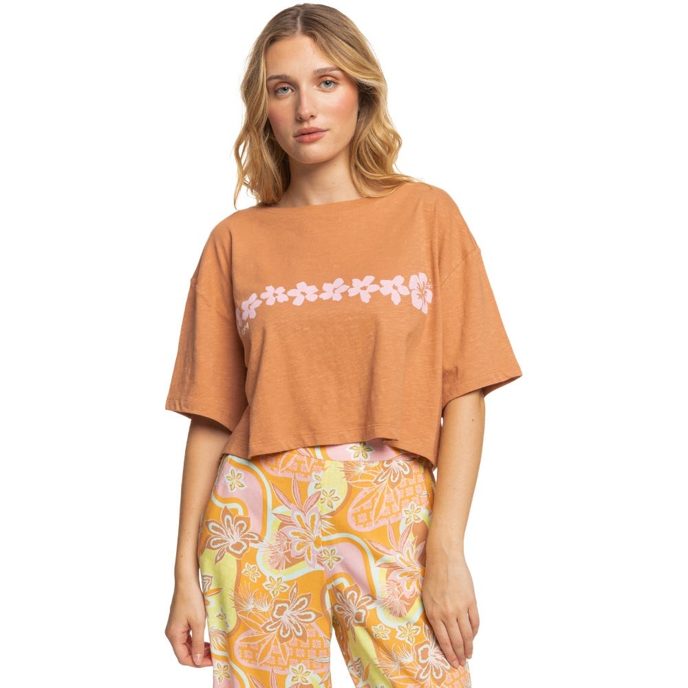 Womens My Oasis Oversized T-Shirt In Cork