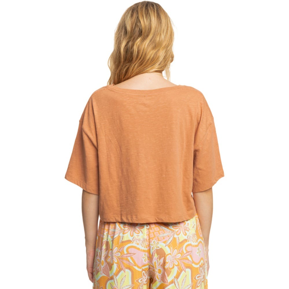 Womens My Oasis Oversized T-Shirt In Cork