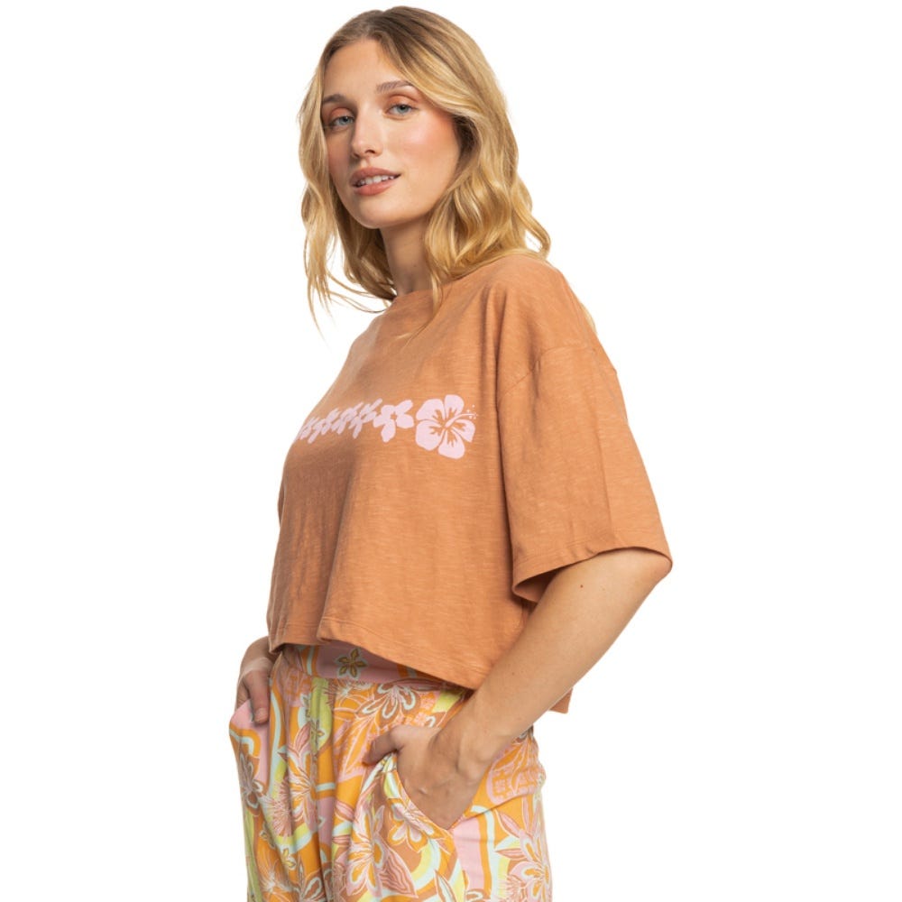 Womens My Oasis Oversized T-Shirt In Cork