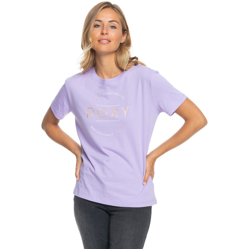 Womens Ocean Road T-Shirt in Purple